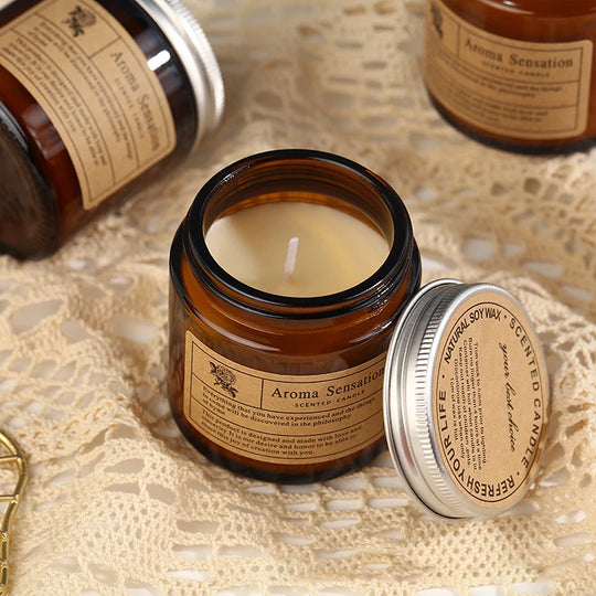 Scented Aromatic Soybean Candles